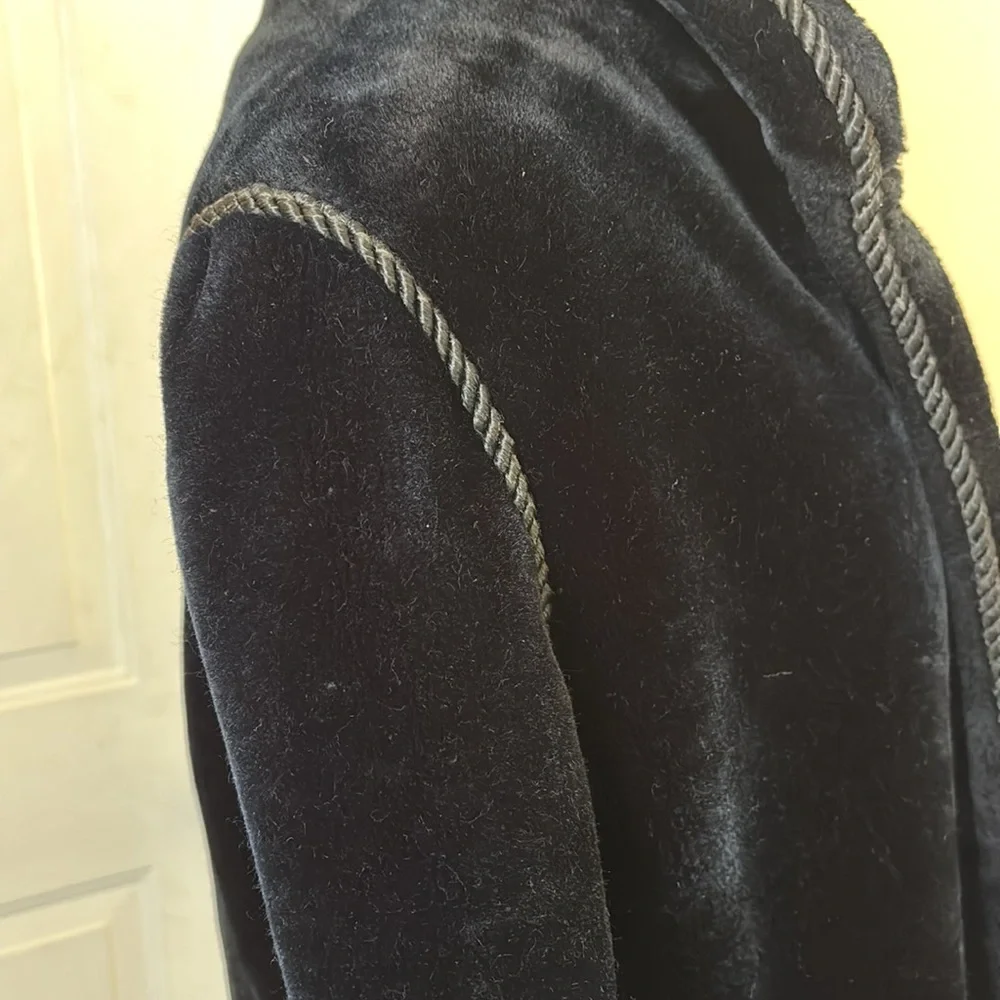 Jacques Saint
Laurent‎ For Genelle Black Demi Buff
Faux Fur Coat Size 8 - Picture 13 of 14